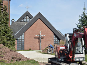 Sanierung des Kirchendaches von Heilig Kreuz 2020